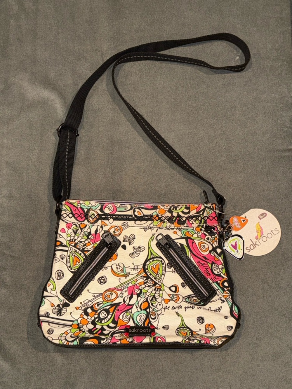 Sakroots Artist Circle Crossbody Bag